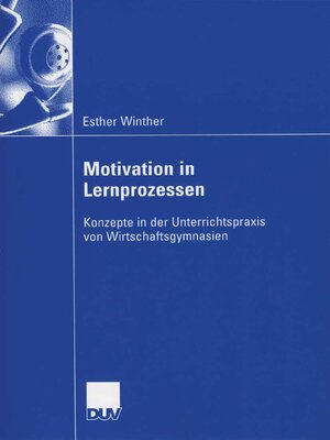 cover image of Motivation in Lernprozessen